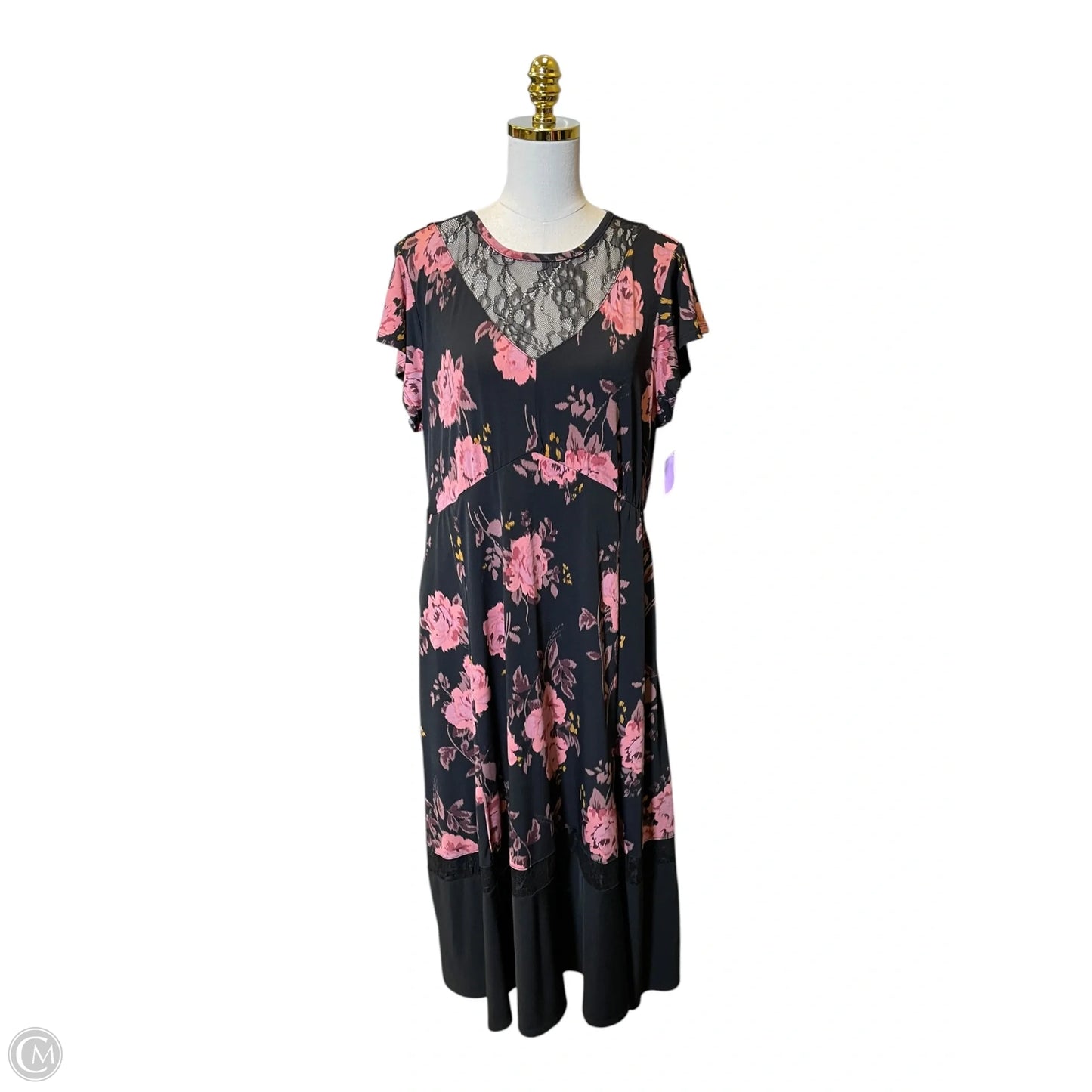 Dress Casual Maxi By Torrid In Floral Print, Size: 2x