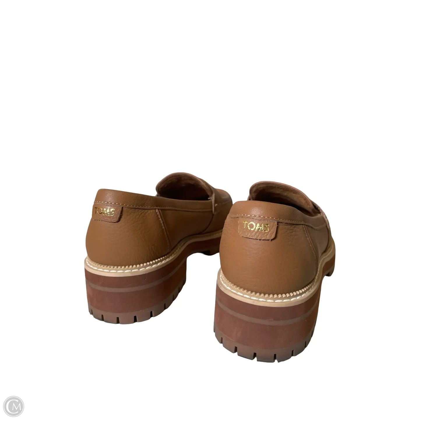 Shoes Flats By Toms In Tan, Size: 10W