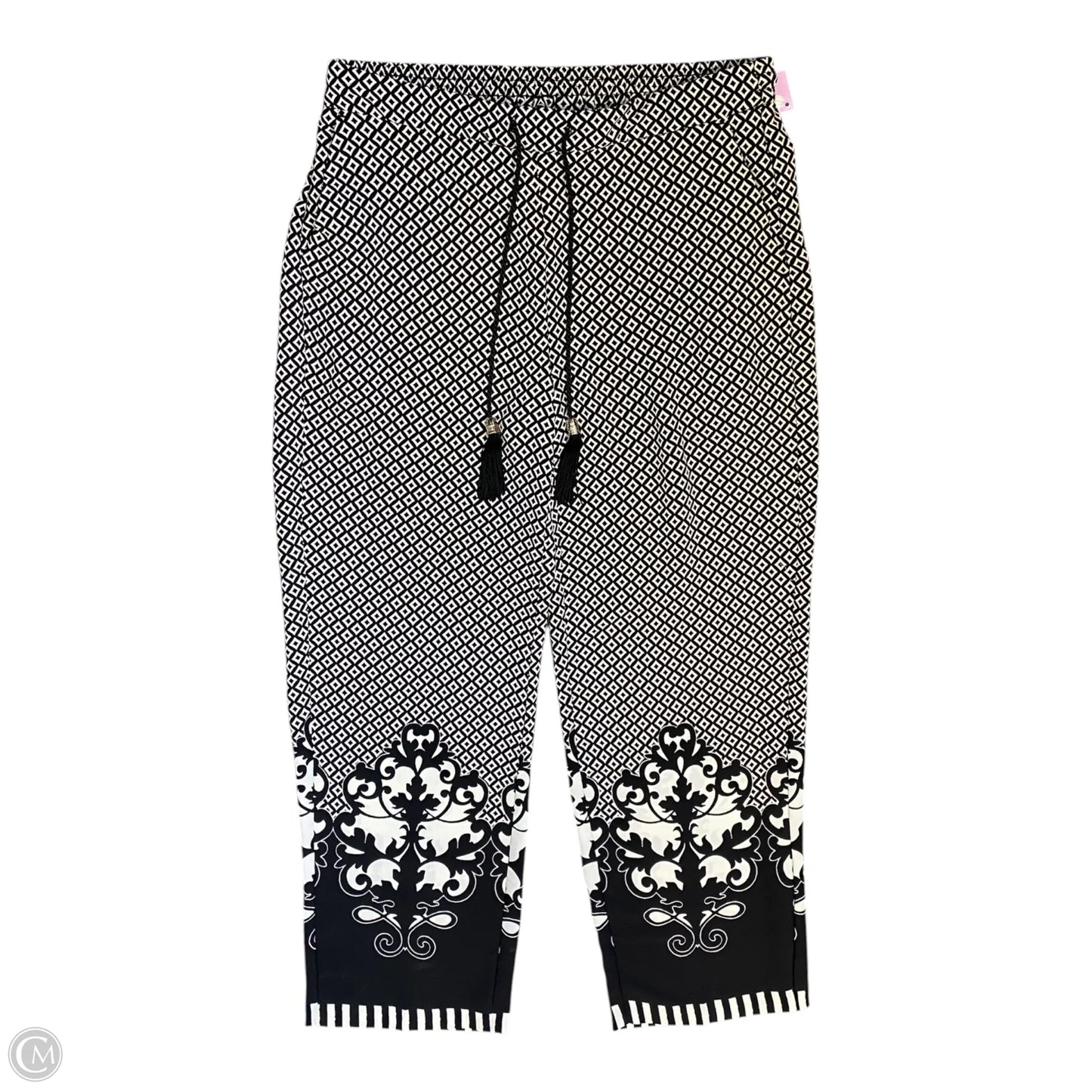 Pants Other By Chicos In Black & White, Size: 8