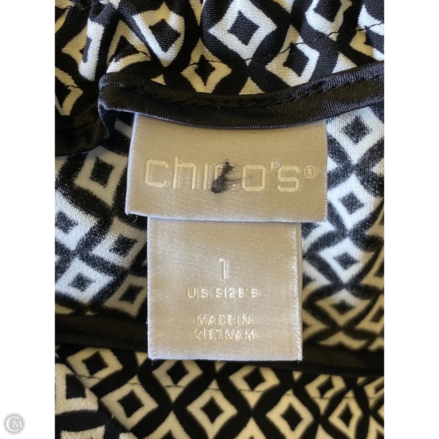 Pants Other By Chicos In Black & White, Size: 8