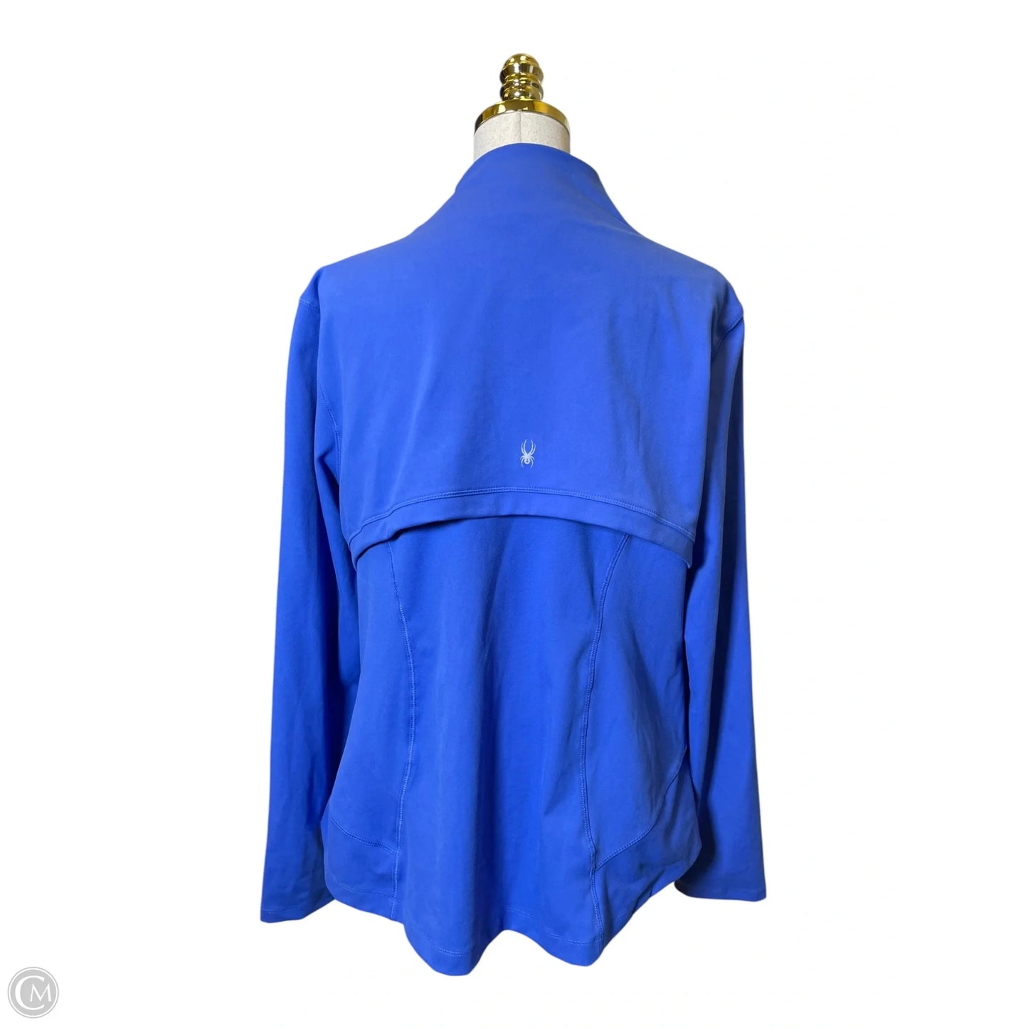 Athletic Jacket By Spyder In Blue, Size: Xxl