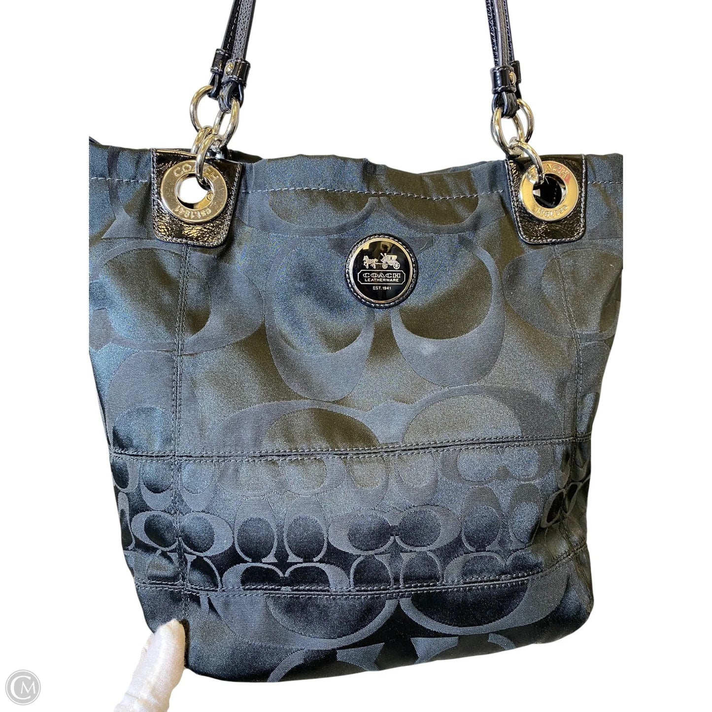 Handbag Designer By Coach, Size: Large