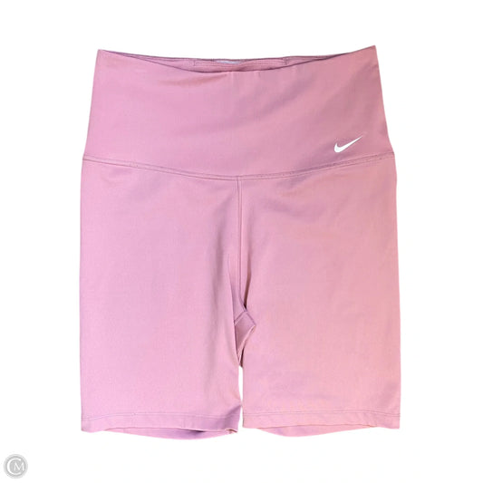 Athletic Shorts By Nike In Pink, Size: M