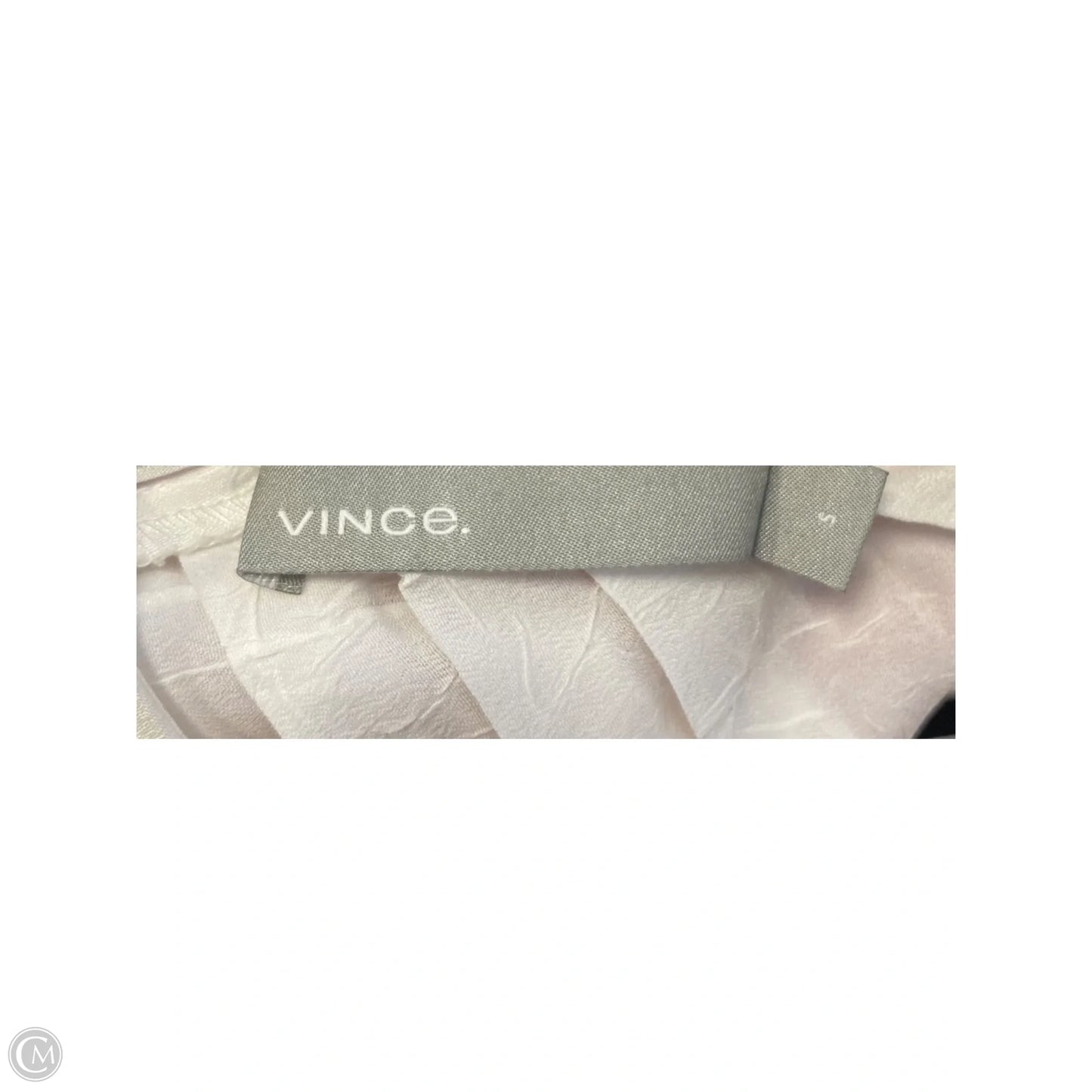 Top Sleeveless By Vince In White, Size: S