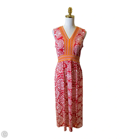 Dress Casual Maxi By Linea By Louis Dellolio In Multi-colored, Size: Xs