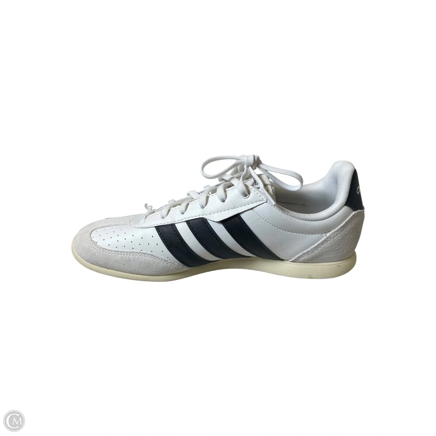 Shoes Sneakers By Adidas In Black & White, Size: 10