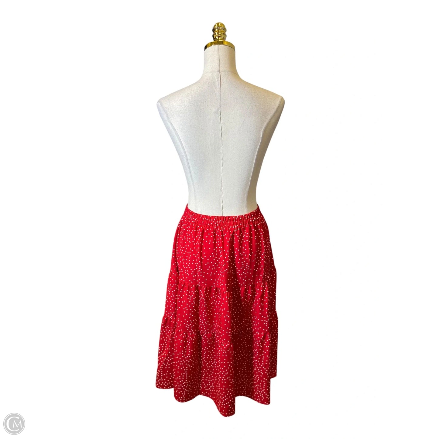 Skirt Maxi By Merokeety In Polkadot Pattern, Size: S