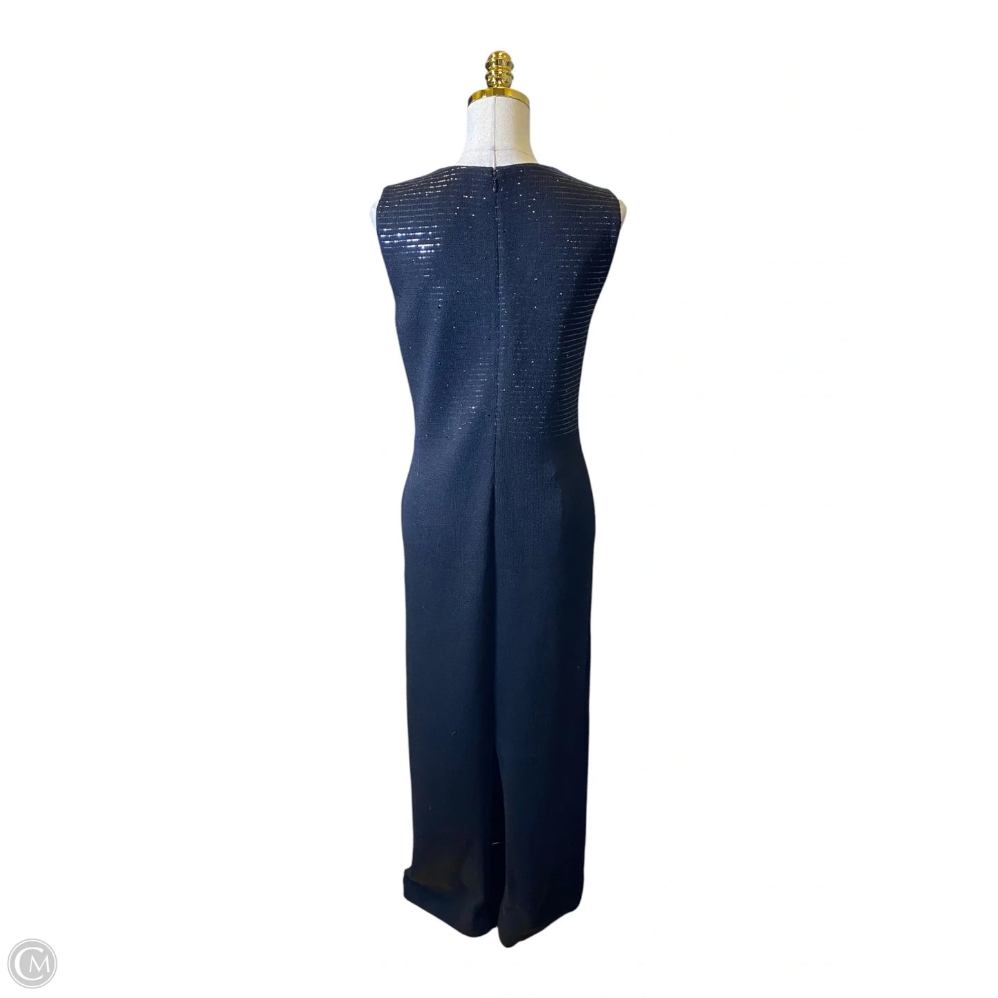 Dress Party Long By St. John In Black, Size: S