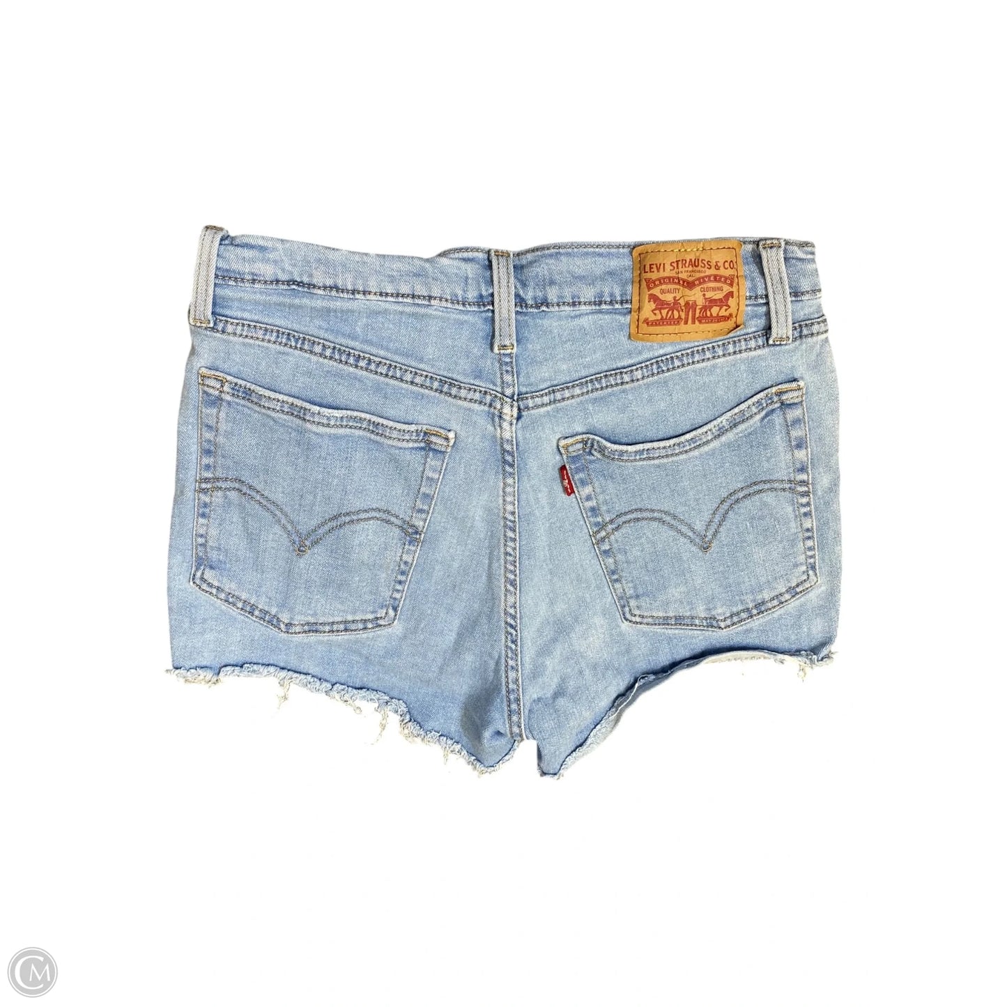 Shorts By Levis In Blue Denim, Size: 8