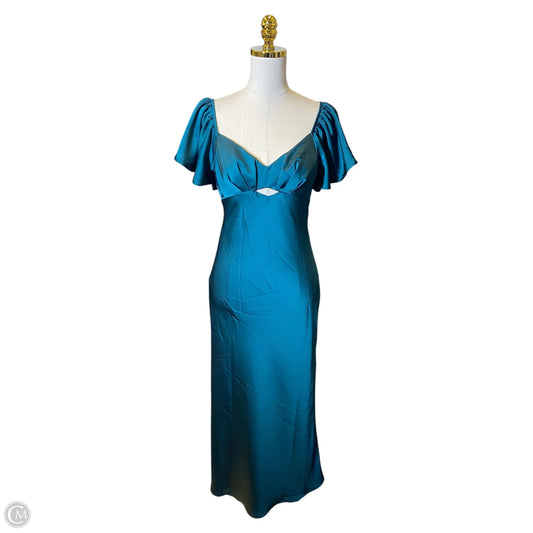 Dress Casual Maxi By Clothes Mentor In Teal, Size: M