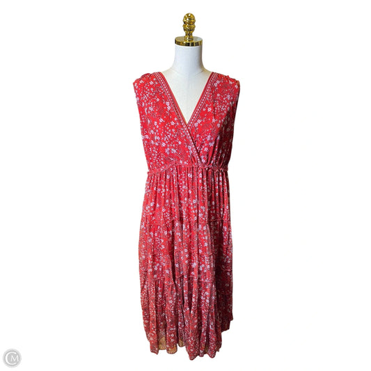 Dress Casual Maxi By Max Studio In Floral Print, Size: 2x
