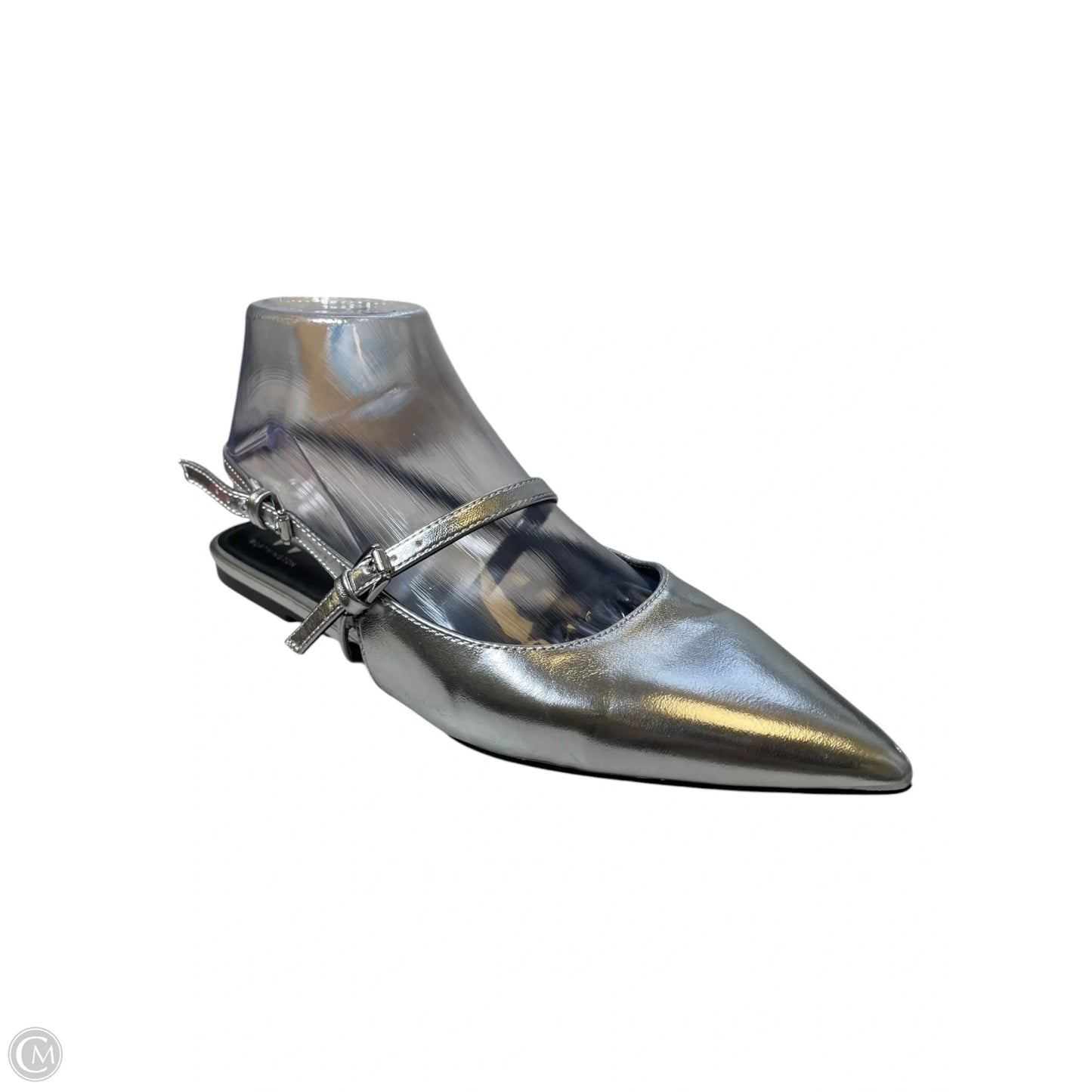 Shoes Flats By Worthington In Silver, Size: 7.5