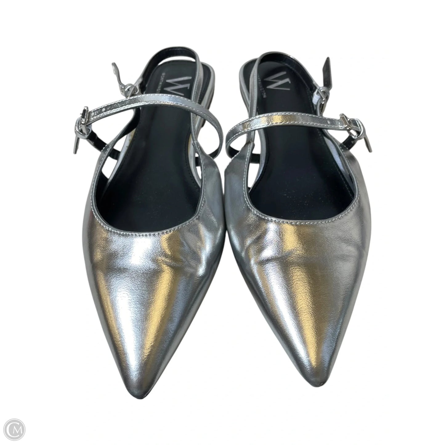 Shoes Flats By Worthington In Silver, Size: 7.5