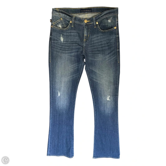 Jeans Boot Cut By Rock And Republic In Blue Denim, Size: 8