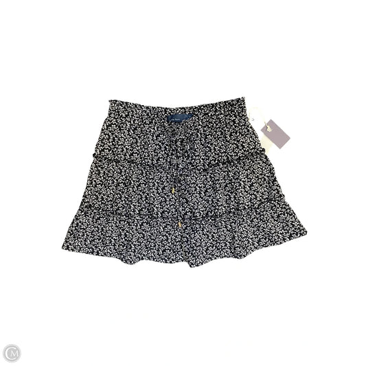 Skirt Midi By Clothes Mentor In Black & White, Size: M