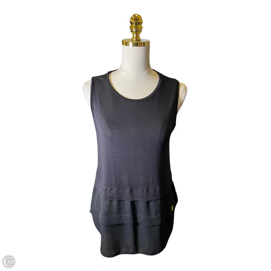Top Sleeveless Designer By Michael Kors In Black, Size: M