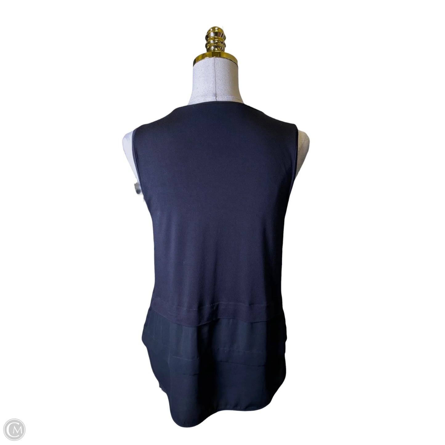Top Sleeveless Designer By Michael Kors In Black, Size: M