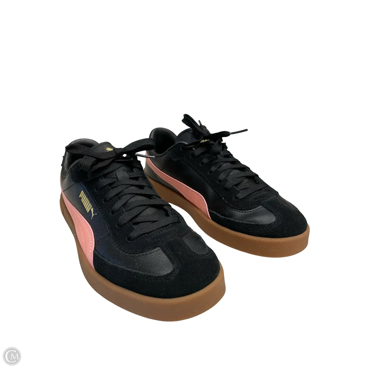 Shoes Sneakers By Puma In Black & Pink, Size: 8.5