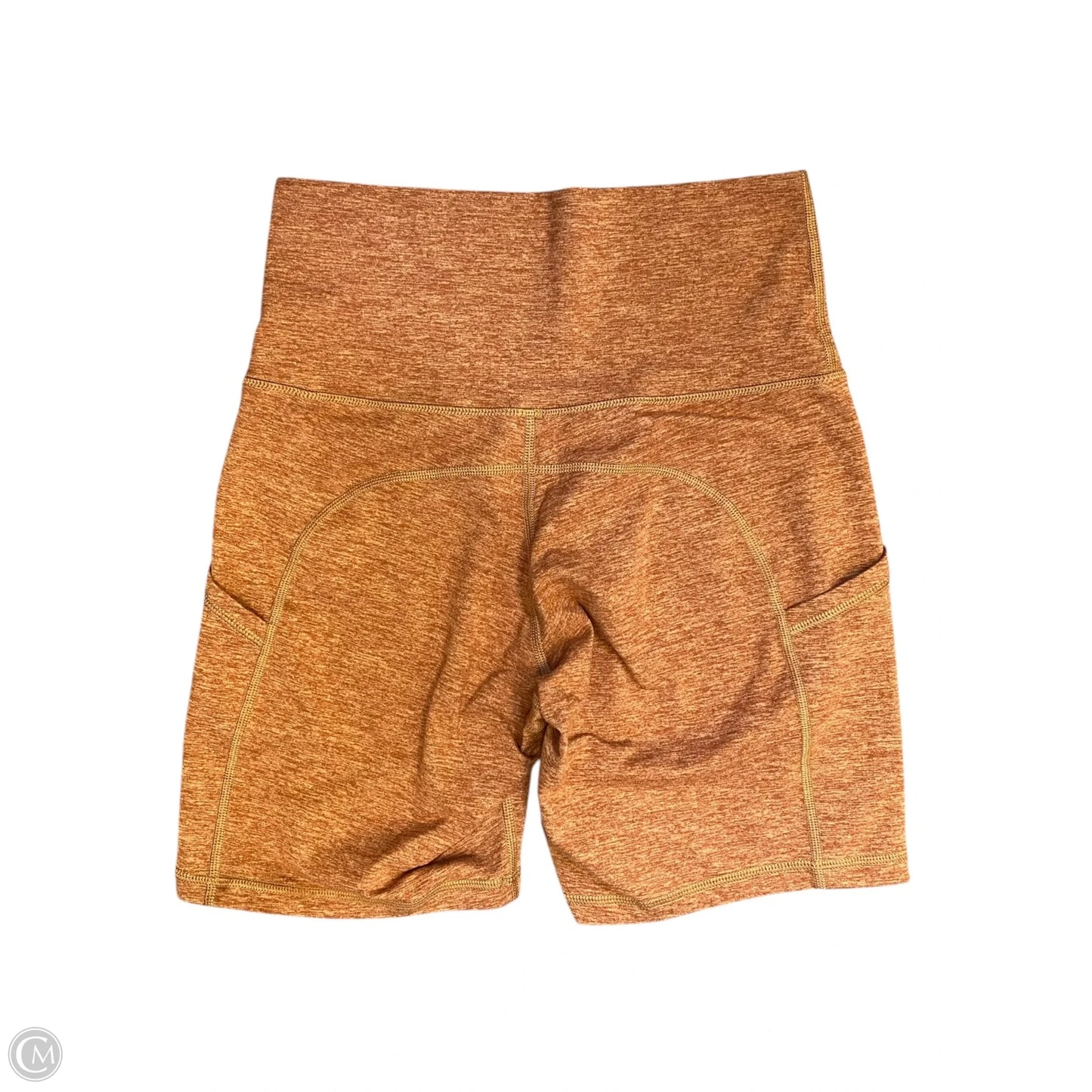 Athletic Shorts By Offline In Orange, Size: M