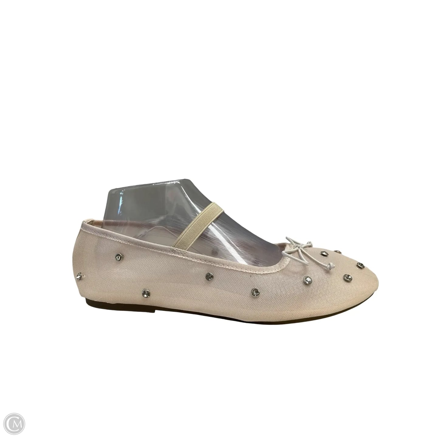 Shoes Flats By Clothes Mentor In Beige, Size: 8