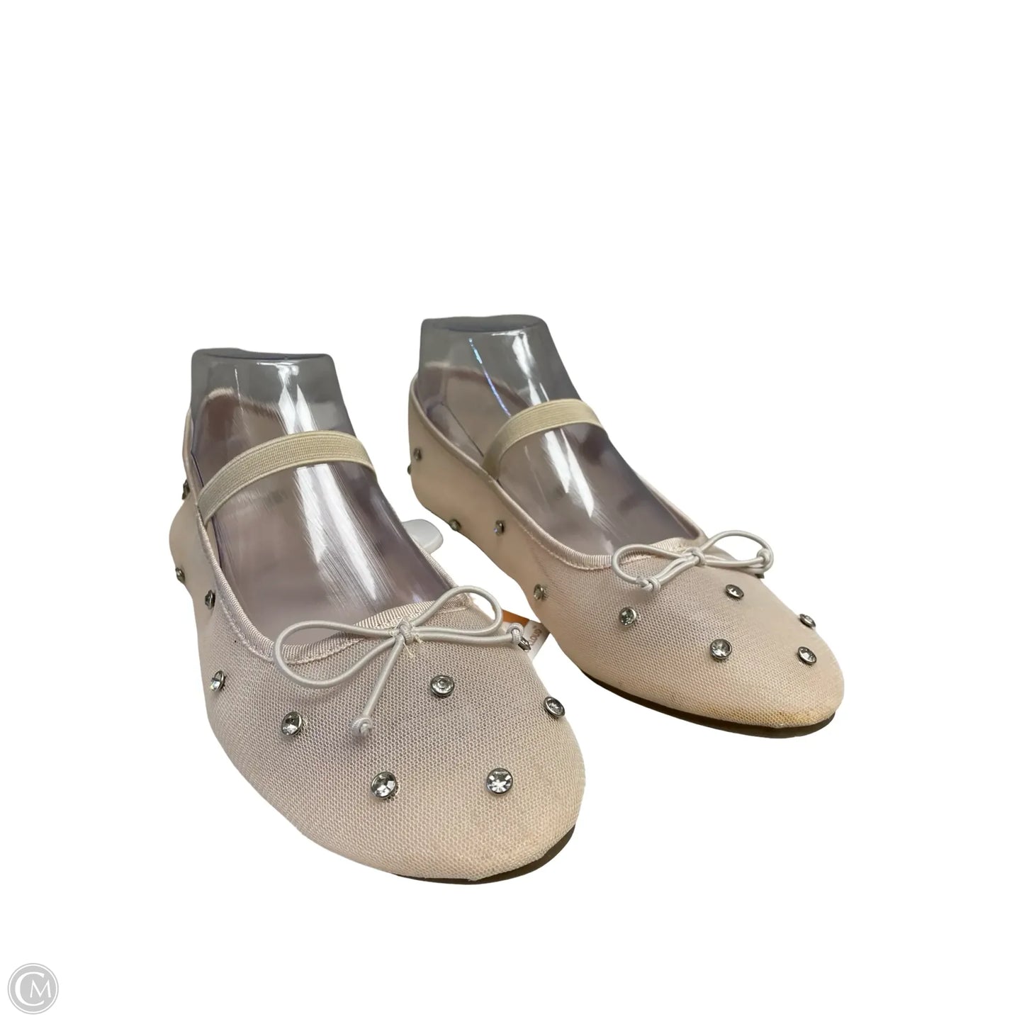 Shoes Flats By Clothes Mentor In Beige, Size: 8