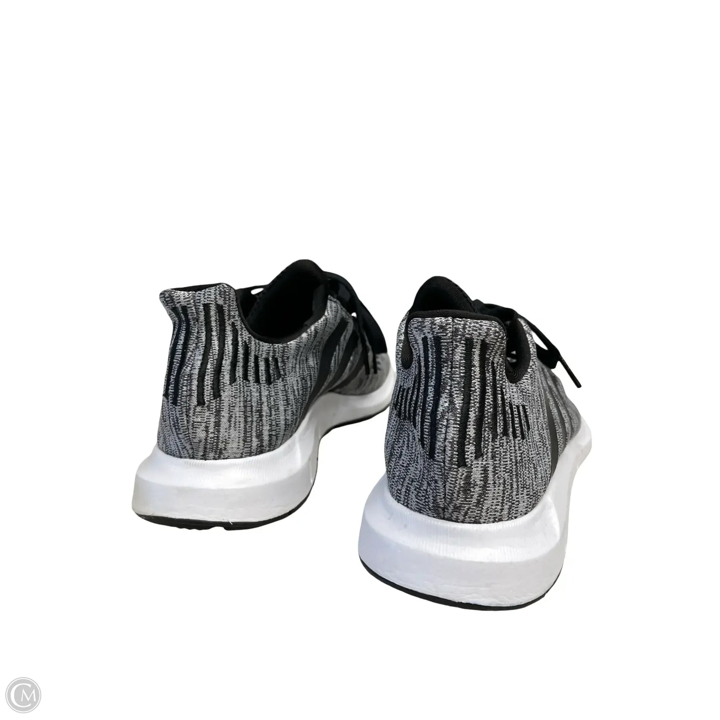 Shoes Athletic By Adidas In Black & Grey, Size: 5.5