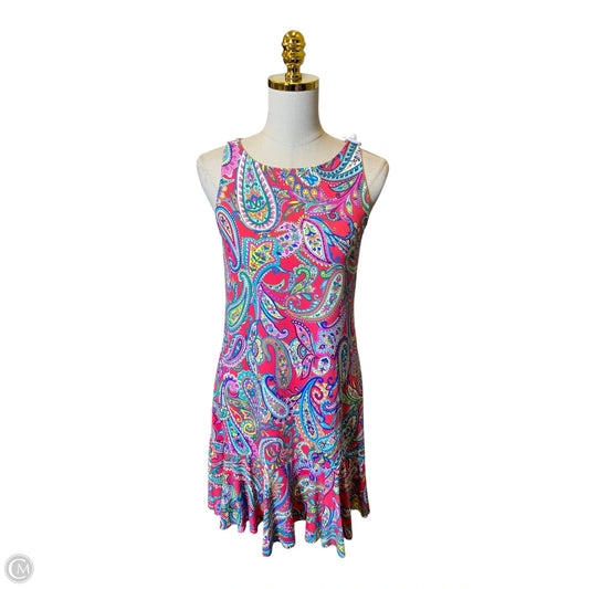 Dress Casual Midi By Tommy Bahama In Multi-colored, Size: Xs