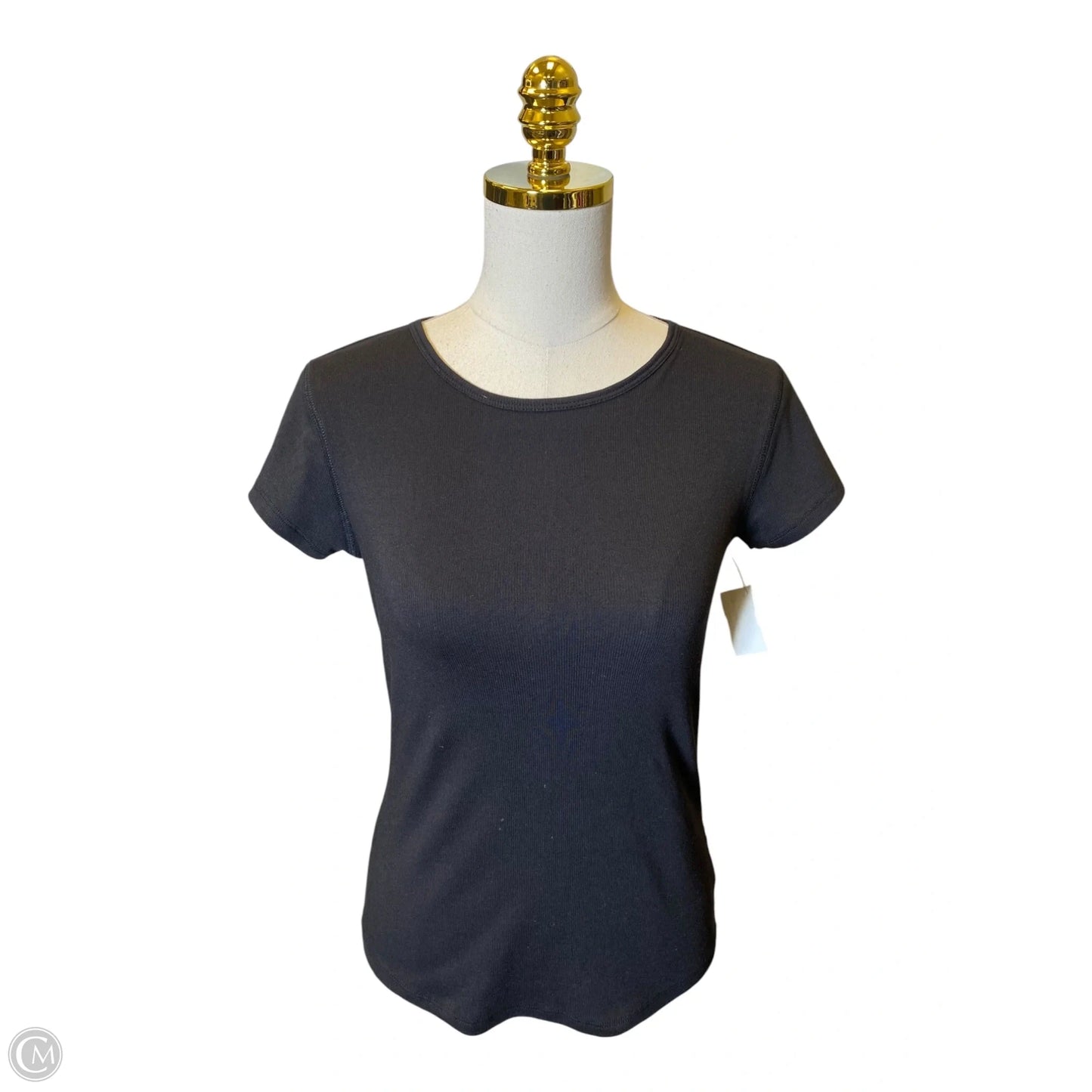 Top Short Sleeve By Elie Tahari In Black, Size: S