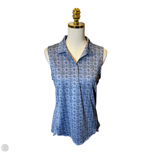 Athletic Tank Top By Vineyard Vines In Blue, Size: M