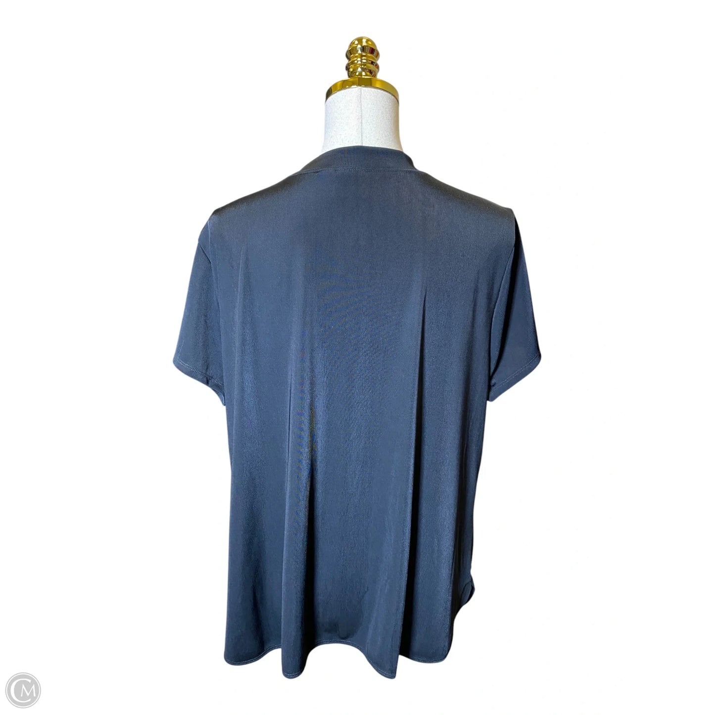 Top Short Sleeve By Easywear By Chicos In Black, Size: Xl