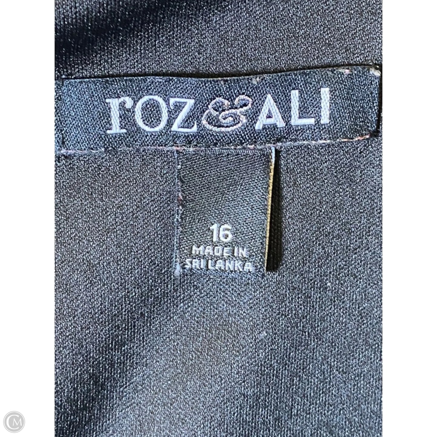 Jumpsuit By Roz And Ali In Black & White, Size: 16