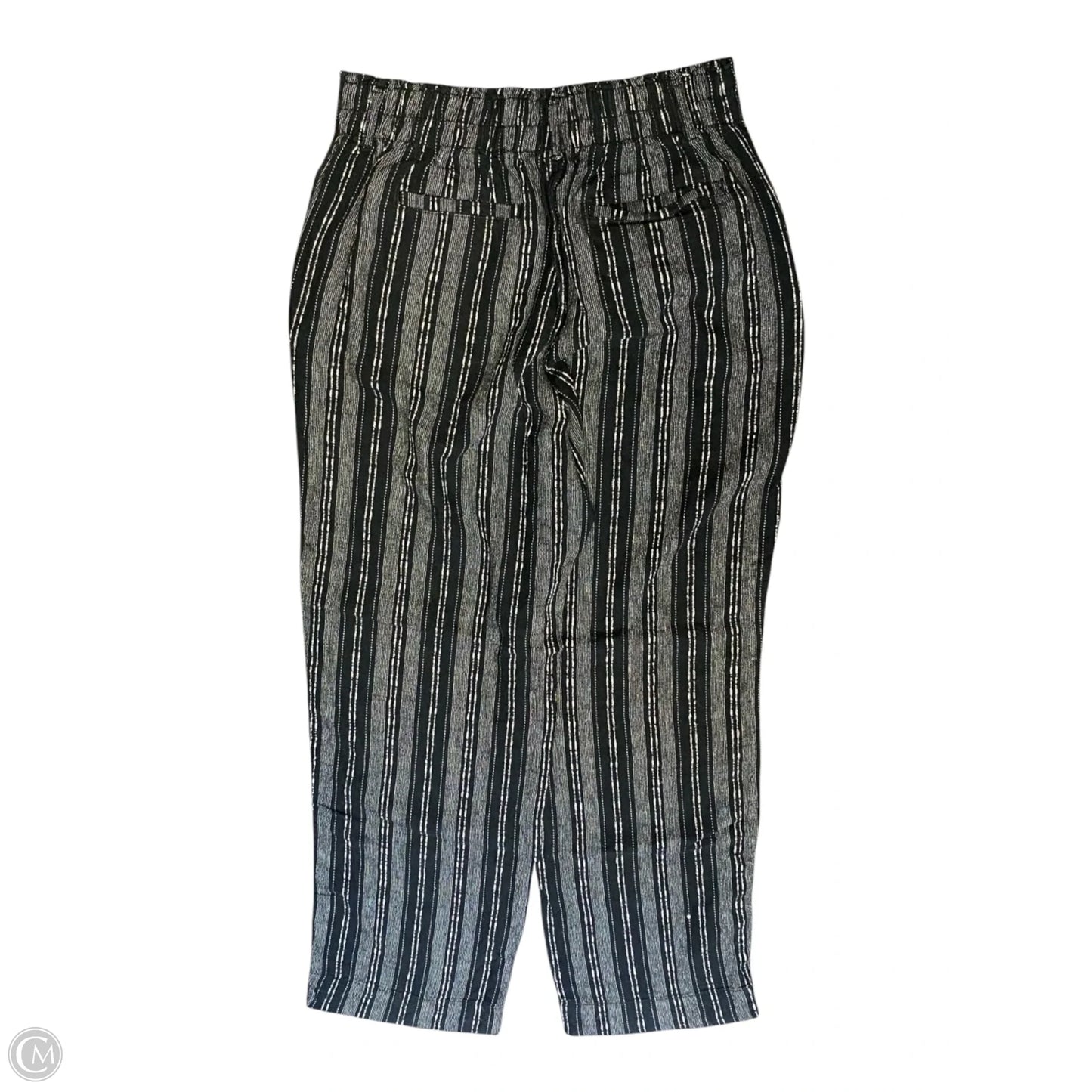 Pants Other By Briggs In Black & White, Size: M