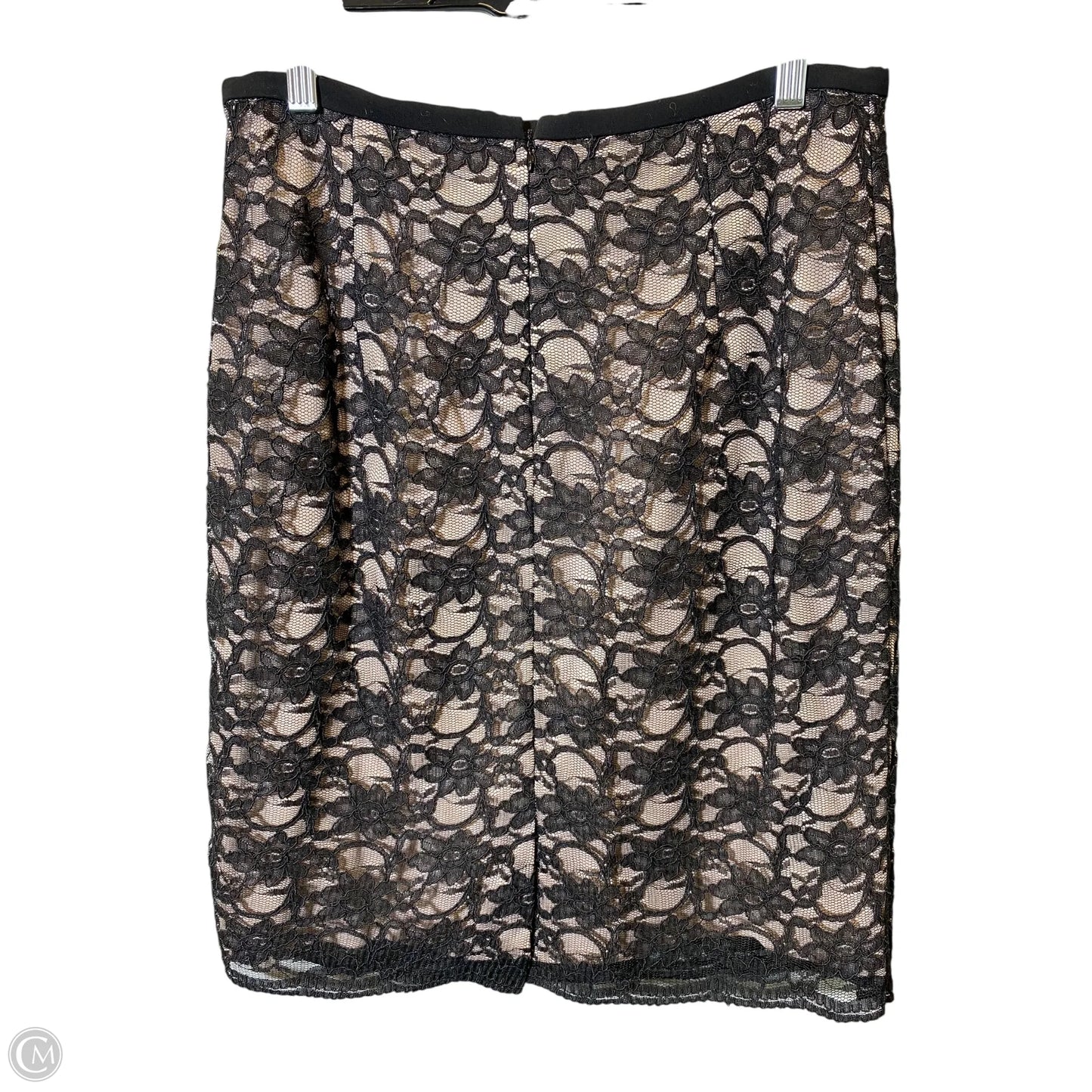 Skirt Maxi By Ivanka Trump In Black & Cream, Size: 10