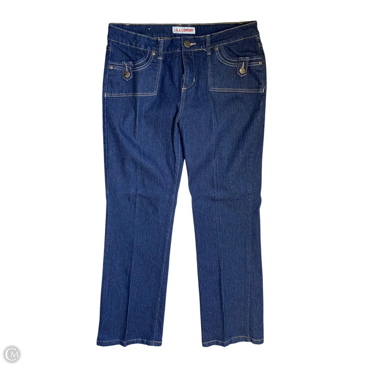Jeans Straight By Clothes Mentor In Blue Denim, Size: 14