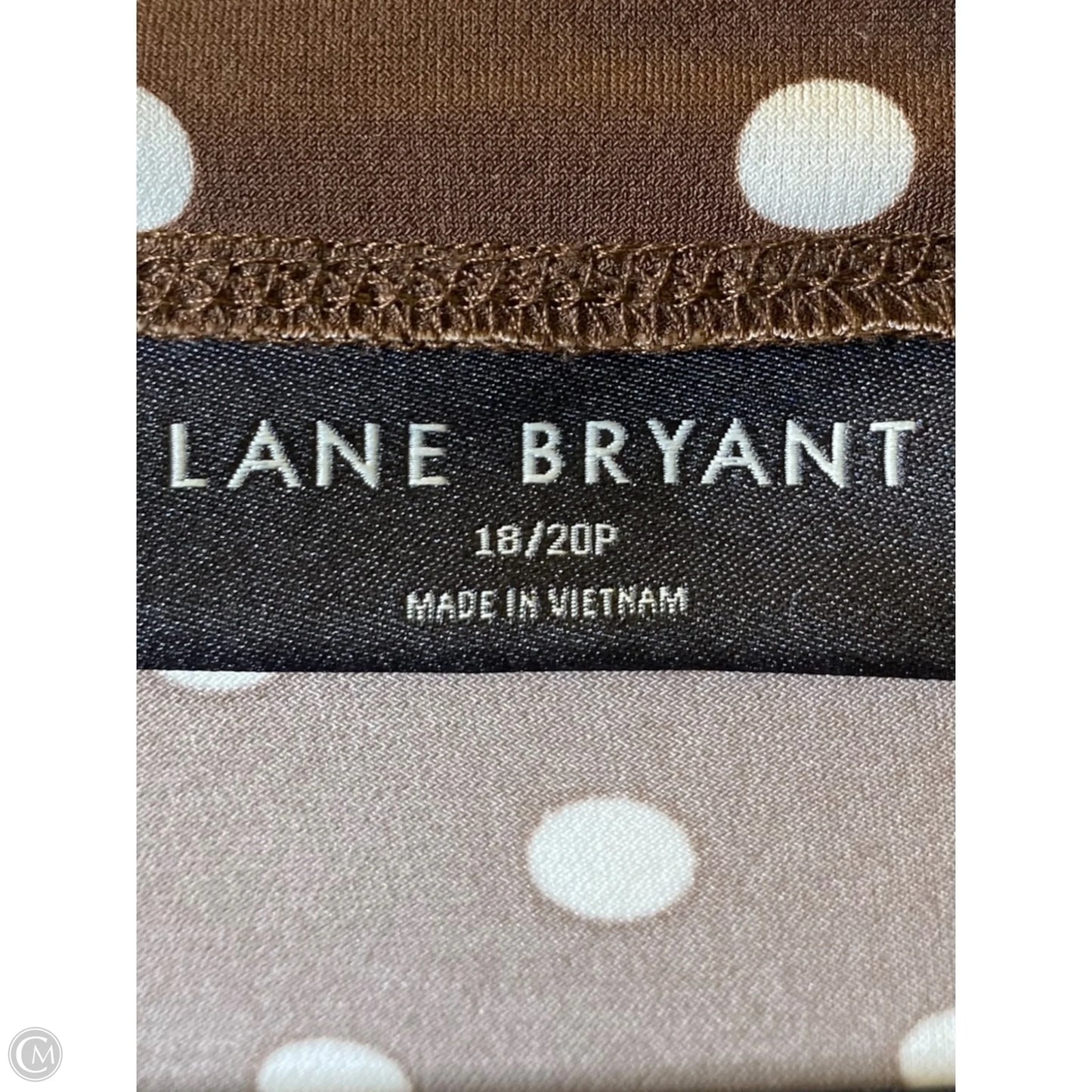 Dress Casual Maxi By Lane Bryant In Polkadot Pattern, Size: 18