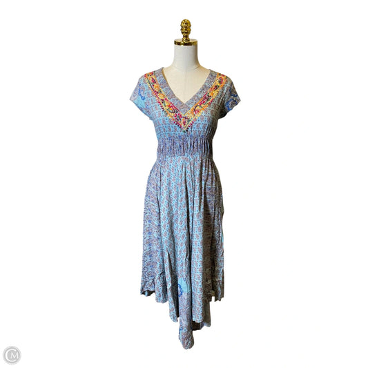 Dress Casual Maxi By Clothes Mentor In Multi-colored, Size: S