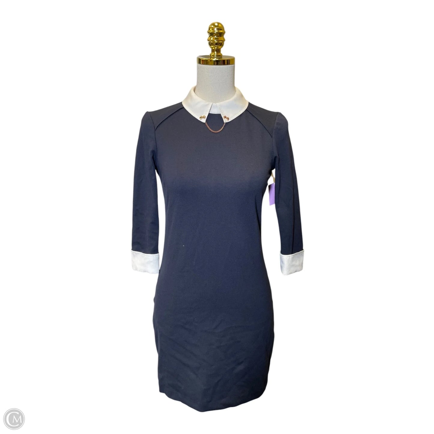 Dress Casual Short By Ted Baker In Navy, Size: Xs