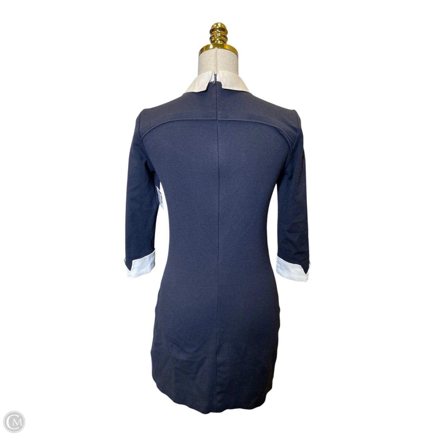 Dress Casual Short By Ted Baker In Navy, Size: Xs
