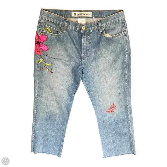 Jeans Cropped By Gap In Multi-colored, Size: 10