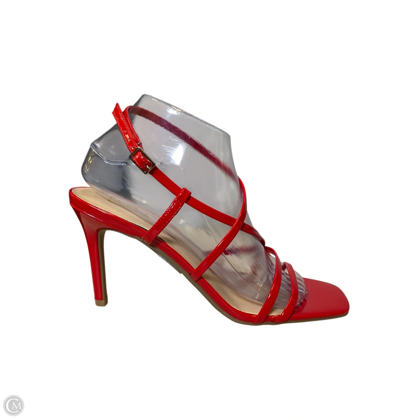 Shoes Heels Stiletto By Unisa In Red, Size: 9