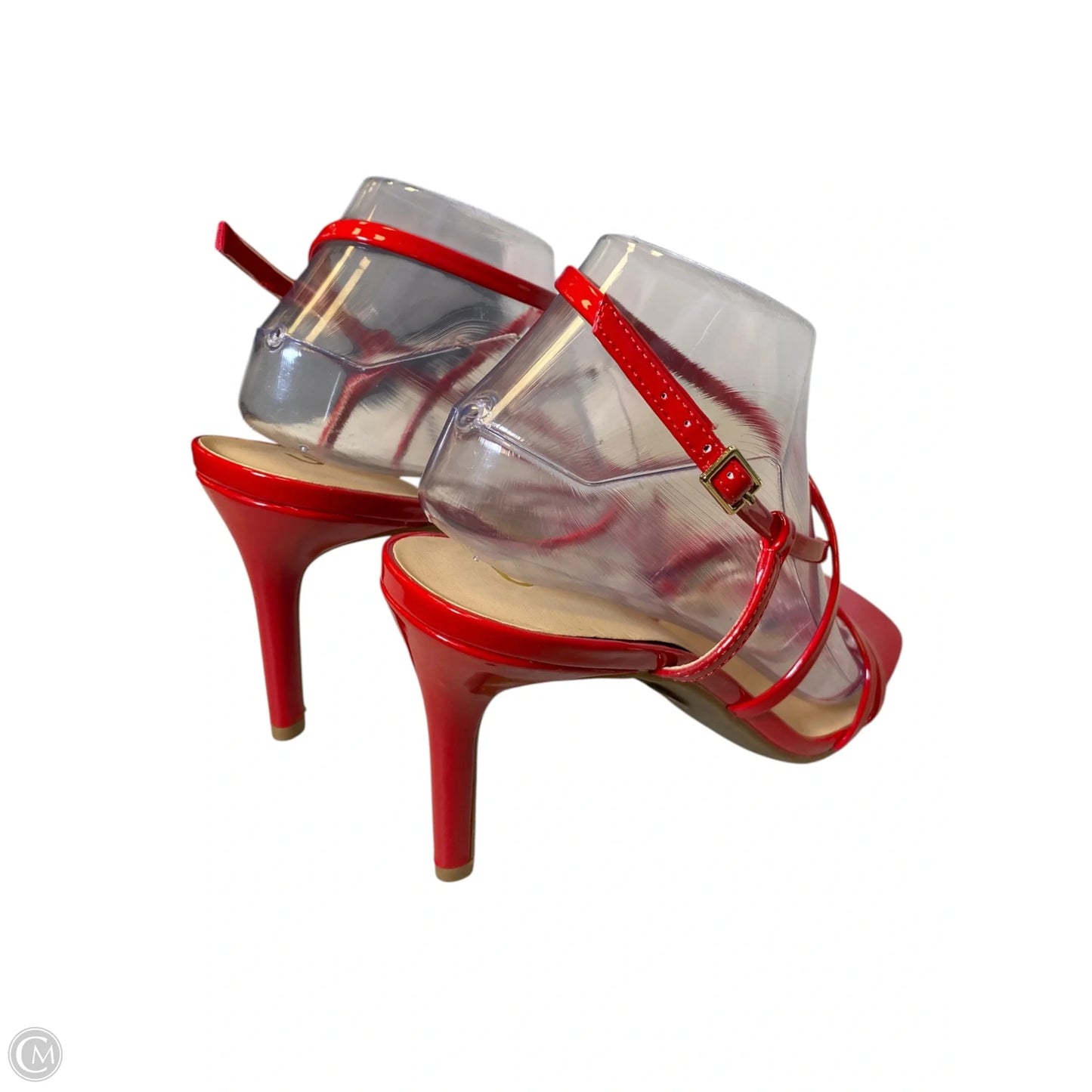 Shoes Heels Stiletto By Unisa In Red, Size: 9