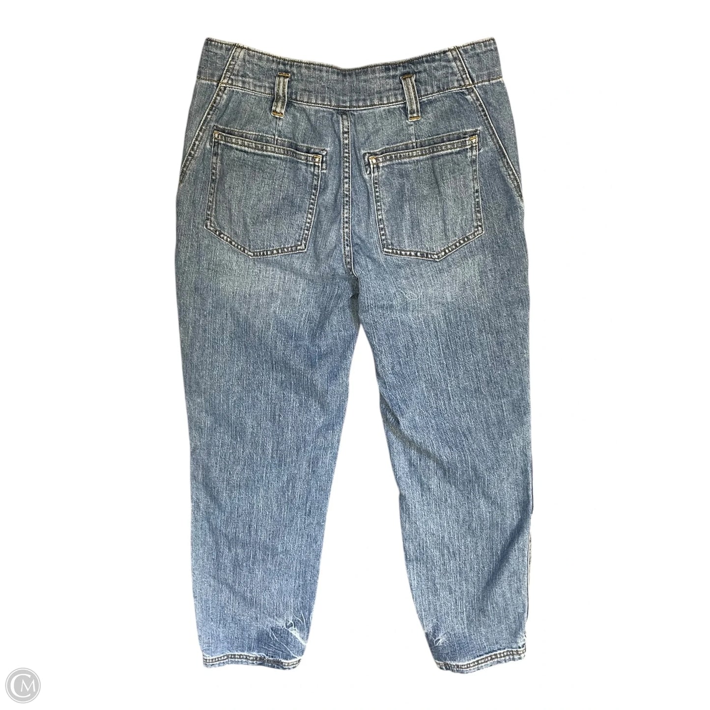 Jeans Straight By Pilcro In Blue Denim, Size: 4