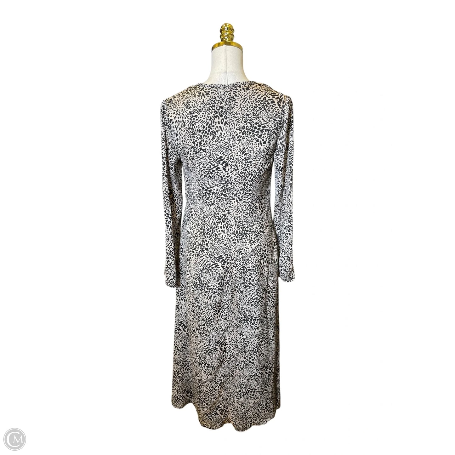 Dress Casual Maxi By Mng In Animal Print, Size: Xs