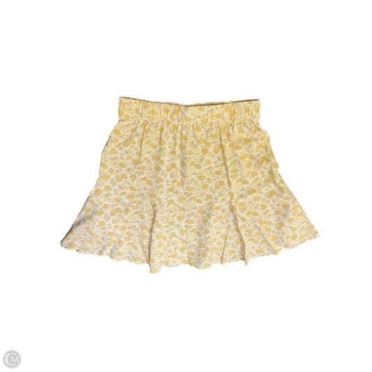 Skirt Midi By Madewell In Floral Print, Size: Xs