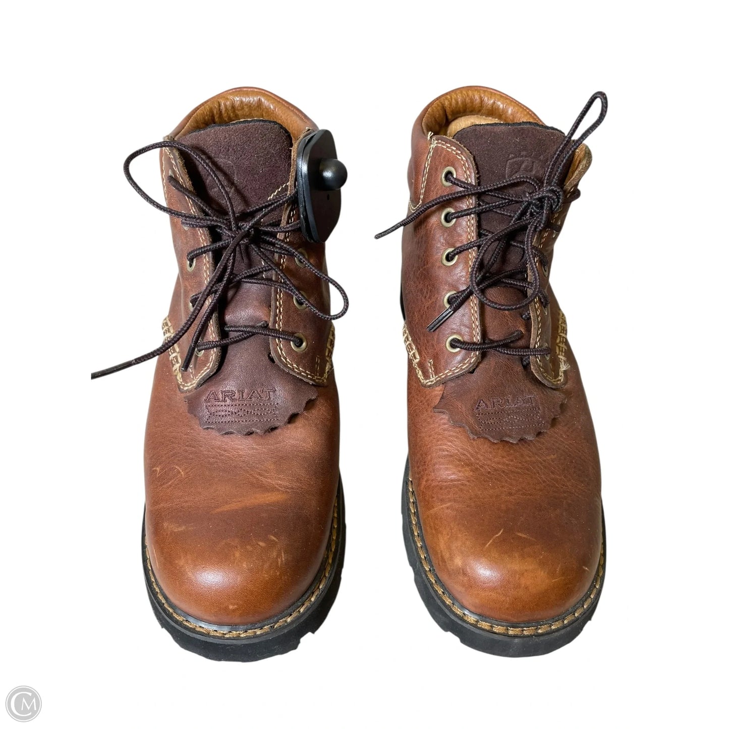 Boots Hiking By Ariat In Brown, Size: 9