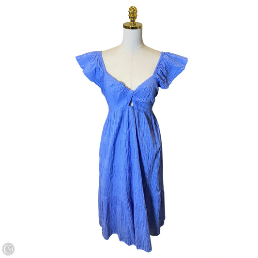 Dress Casual Maxi By Universal Thread In Blue, Size: L