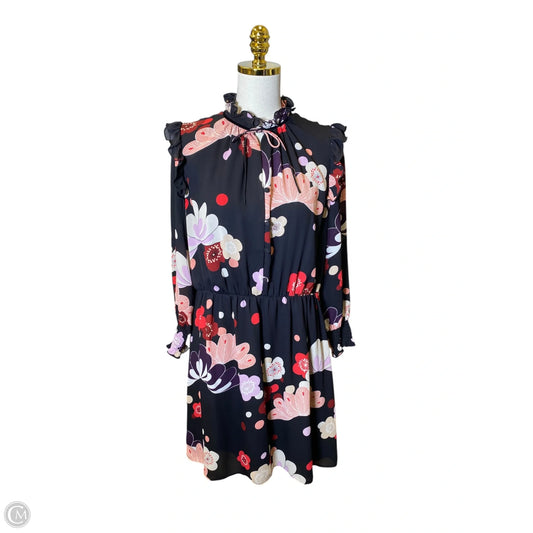 Dress Casual Midi By Ann Taylor In Multi-colored, Size: L