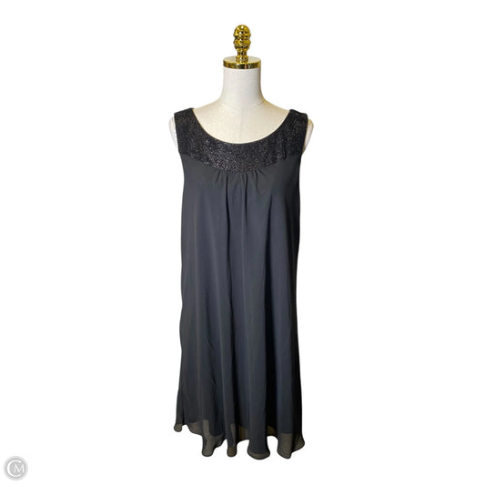 Dress Casual Midi By White House Black Market In Black, Size: 16
