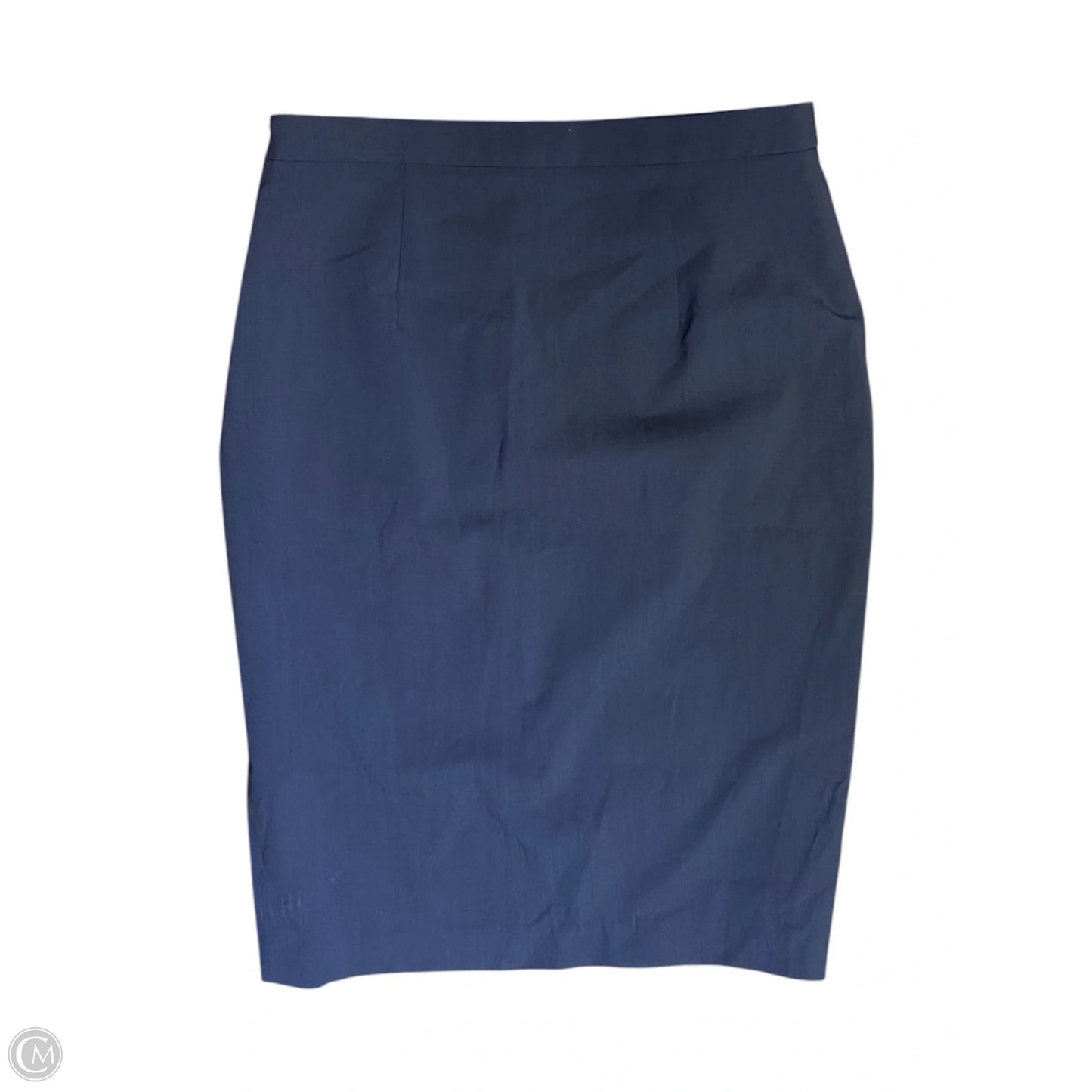 Skirt Midi By Banana Republic In Navy, Size: 6