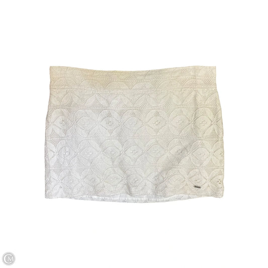 Skirt Mini & Short By Hollister In White, Size: L
